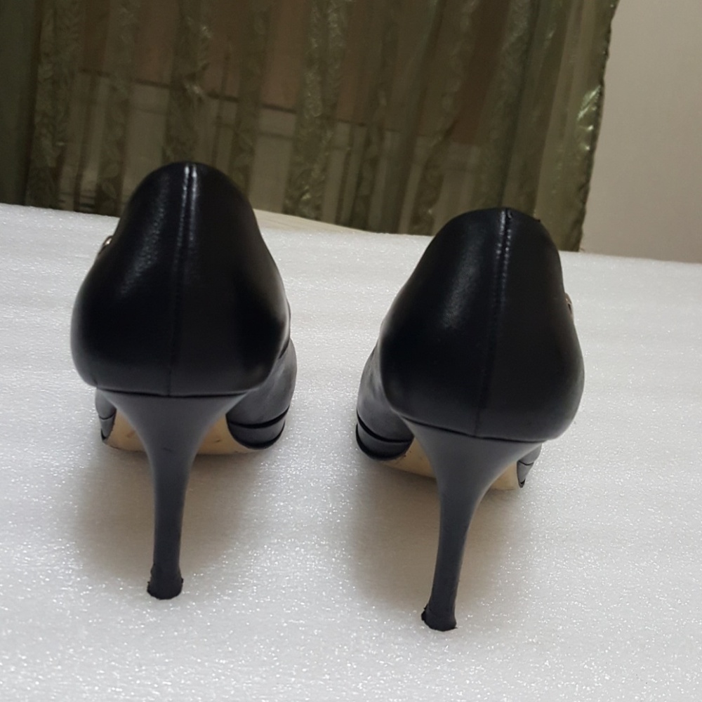 LORIBLU platform heels round toe size 7.5 - Picture 3 of 6
